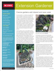 cover of the 2020 Extension Gardener Coastal Edition